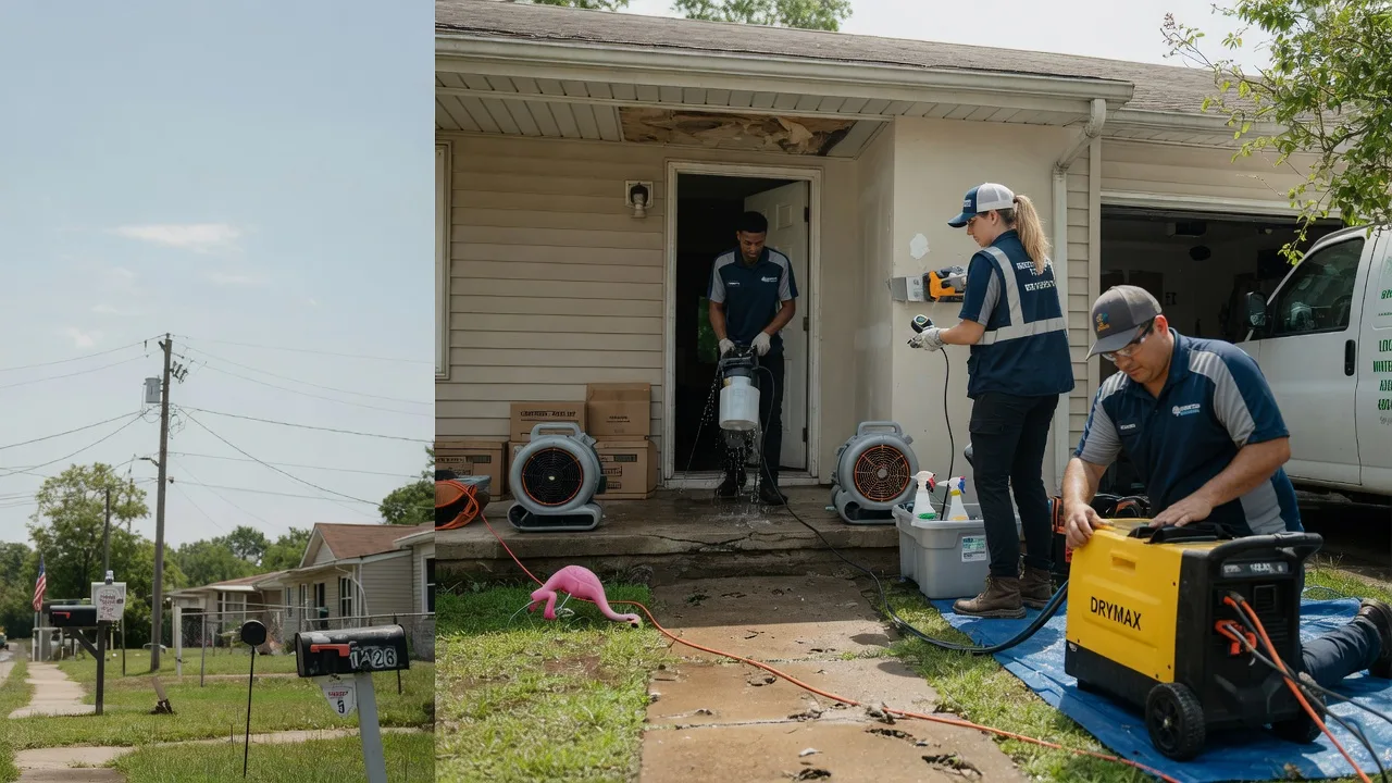 Storm Damage Water Removal in Muldrow, OK near me